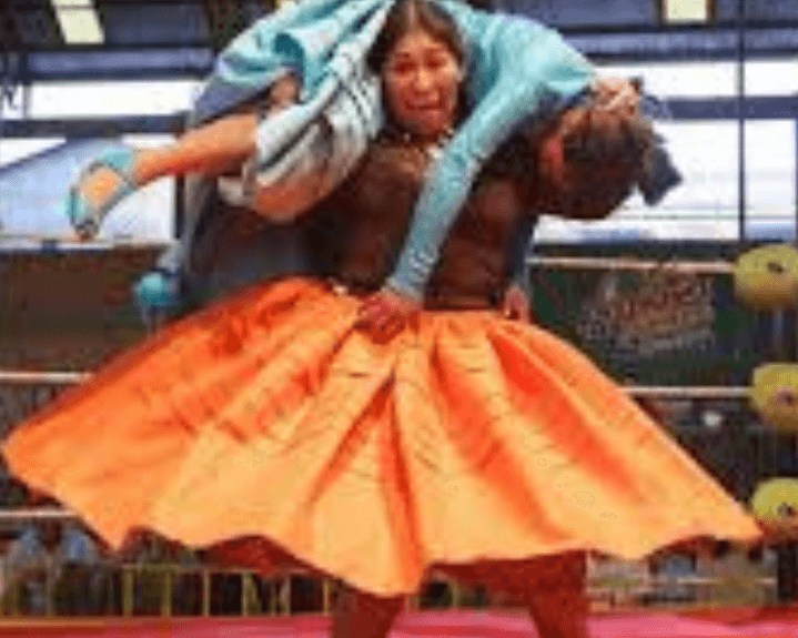 Actividad en La Paz l Cholitas Luchadoras